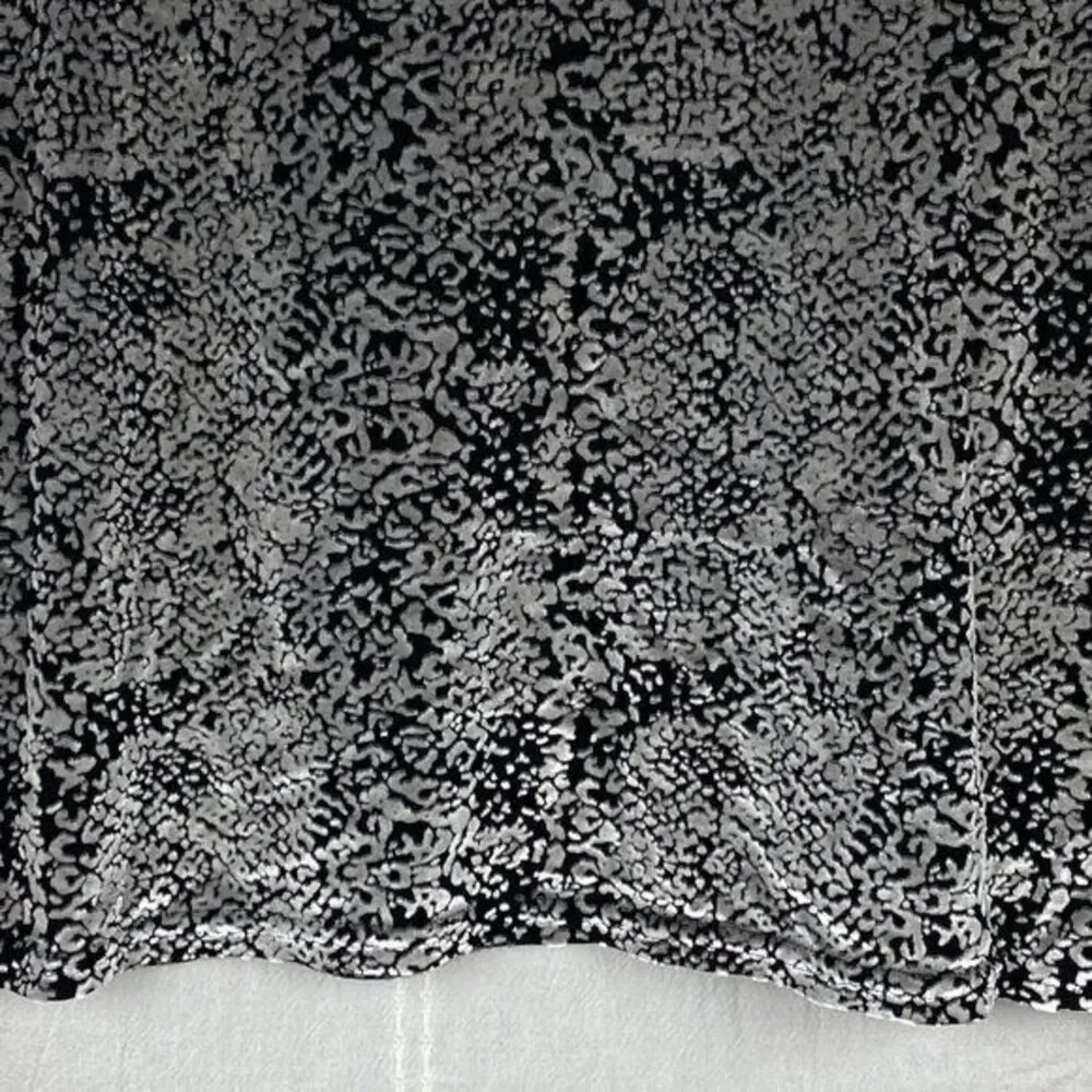 Jaipur Crushed Burnout Velvet Crop Tank Top Vintage Size Small Vintage - Picture 2 of 6